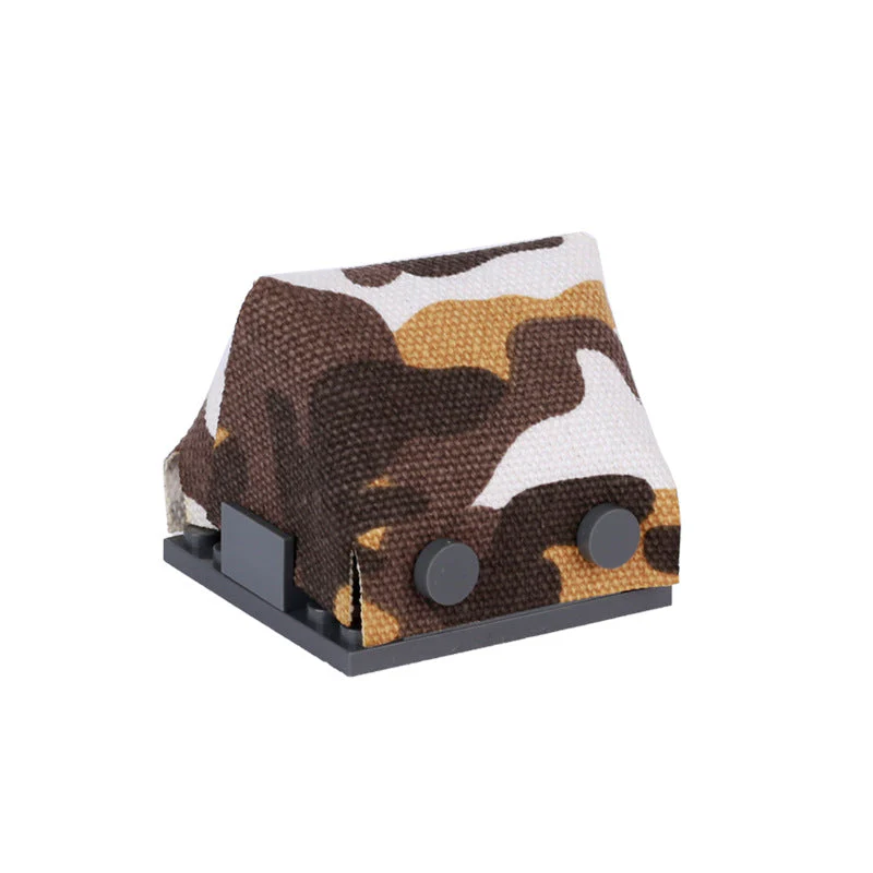 MOC military soldiers camouflage spots big tent Minifigure Weapon Accessories - Image 34