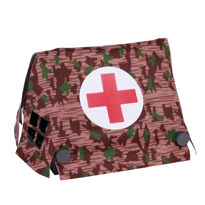 MOC military soldiers camouflage spots big tent Minifigure Weapon Accessories - Image 6