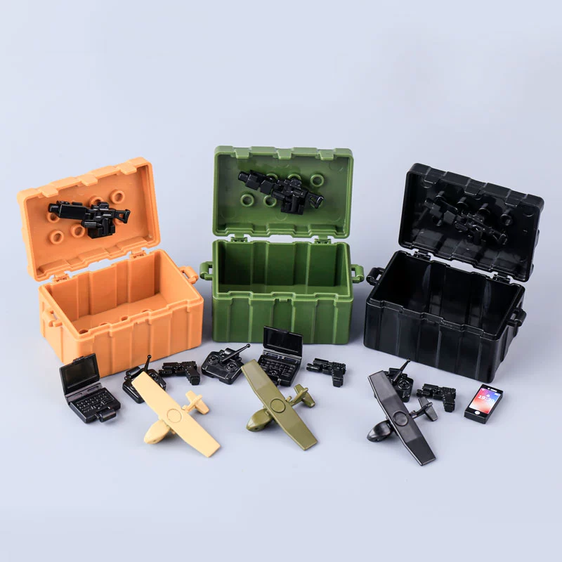 MOC Military Special Soldier Weapon Box UAV Computer - Image 2