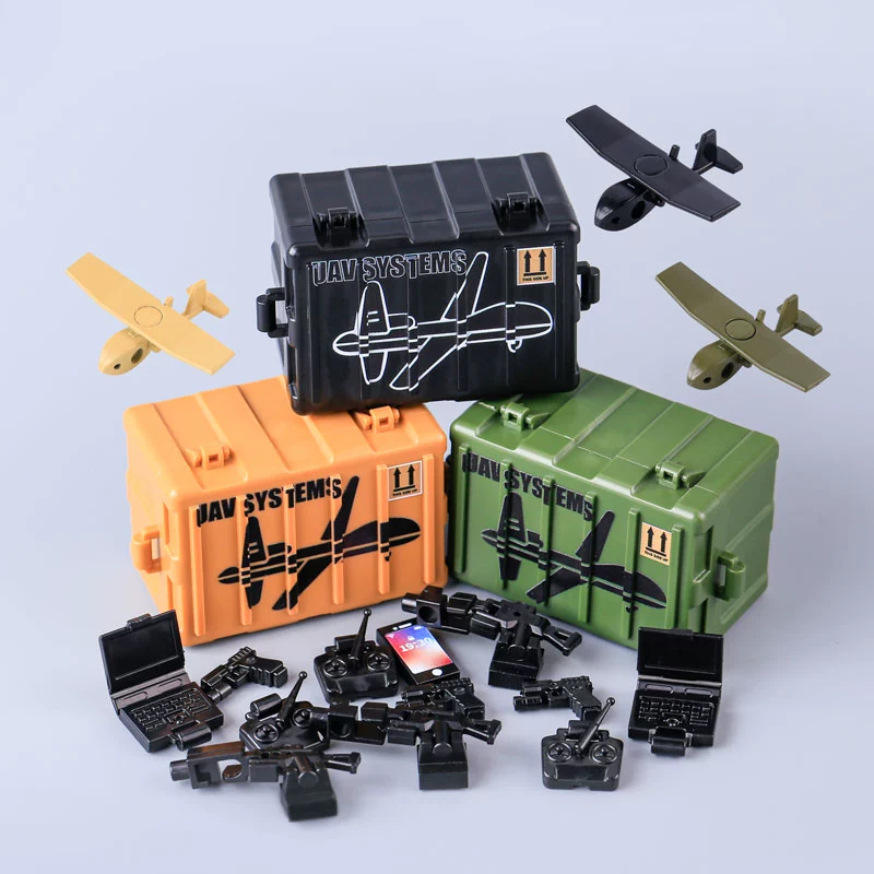 MOC Military Special Soldier Weapon Box UAV Computer - Image 3