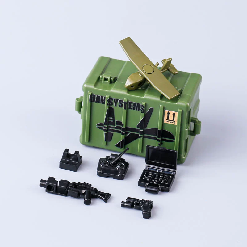 MOC Military Special Soldier Weapon Box UAV Computer - Image 5