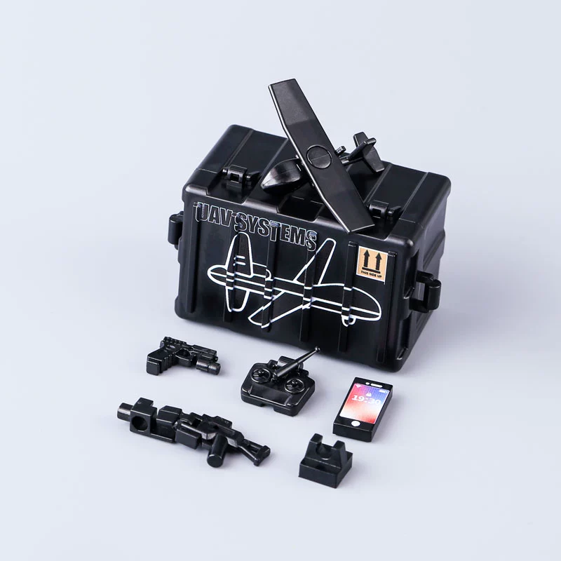 MOC Military Special Soldier Weapon Box UAV Computer - Image 6
