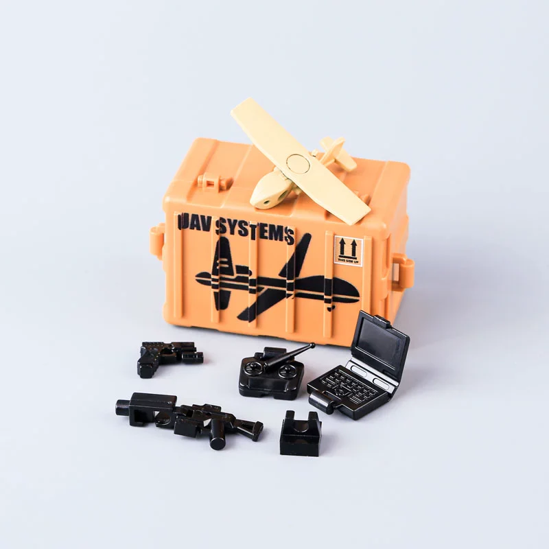 MOC Military Special Soldier Weapon Box UAV Computer - Image 7