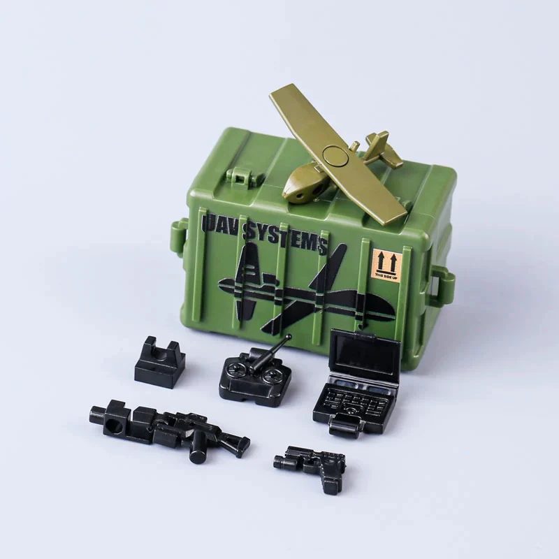 MOC Military Special Soldier Weapon Box UAV Computer - Image 8
