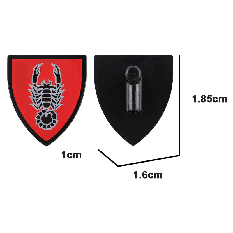 MOC Military War Knight Soldier Shield - Image 2