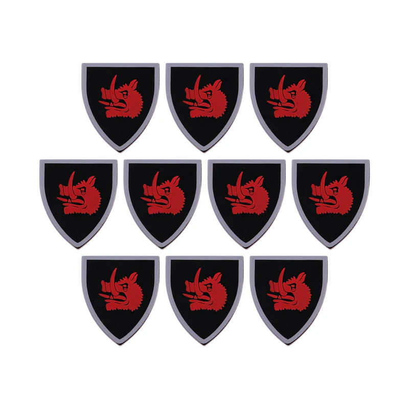 MOC Military War Knight Soldier Shield - Image 4