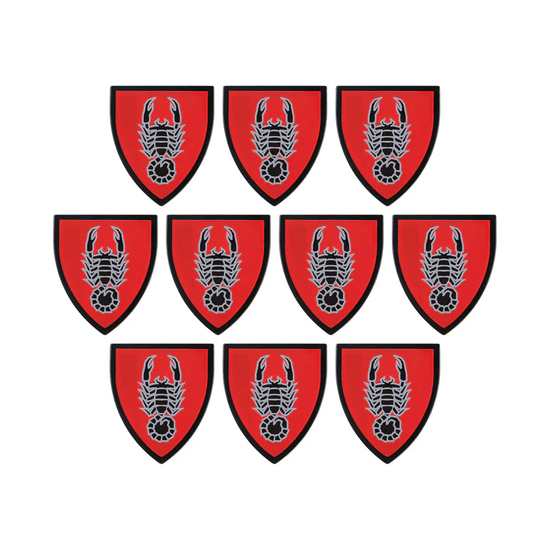 MOC Military War Knight Soldier Shield - Image 6