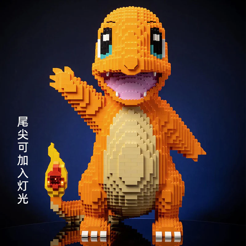 MOC Pokémon Series Charmander Pikachu Squirtle Eeveelution - Image 3