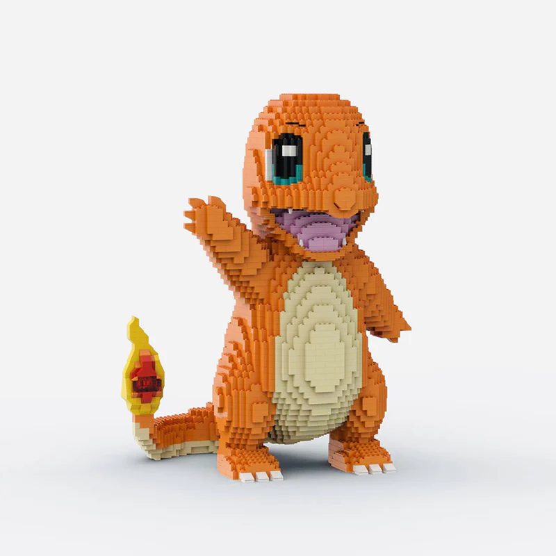 MOC Pokémon Series Charmander Pikachu Squirtle Eeveelution - Image 4