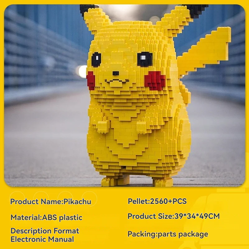 MOC Pokémon Series Charmander Pikachu Squirtle Eeveelution - Image 6
