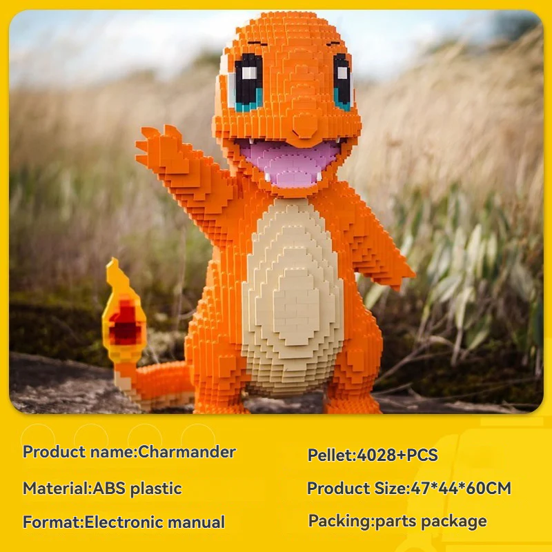 MOC Pokémon Series Charmander Pikachu Squirtle Eeveelution - Image 7
