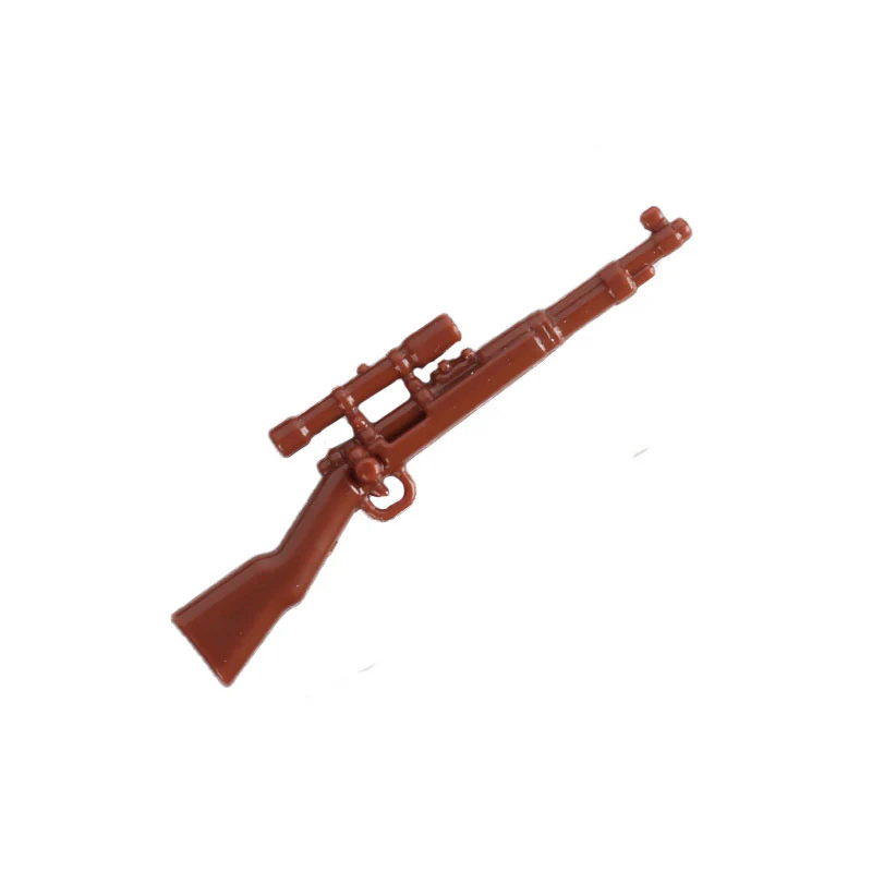 MOC World War II military building blocks weapons German soldiers Soviet US Army 10PCS - Image 5