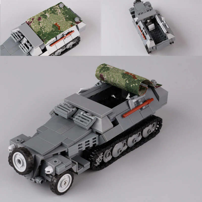 MOC WW2 German SDKFZ.251 armored vehicle - Image 10