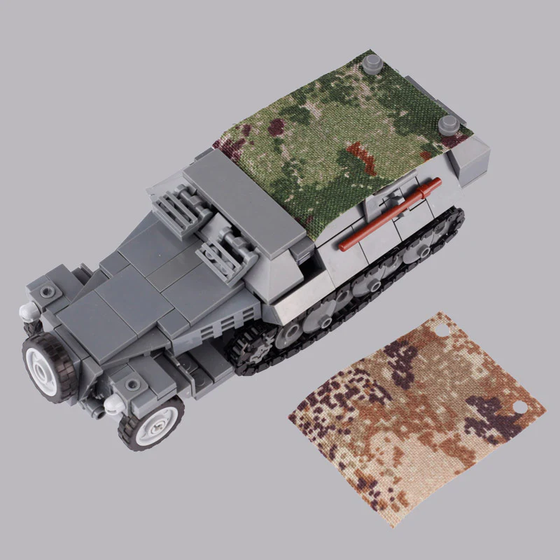 MOC WW2 German SDKFZ.251 armored vehicle - Image 11
