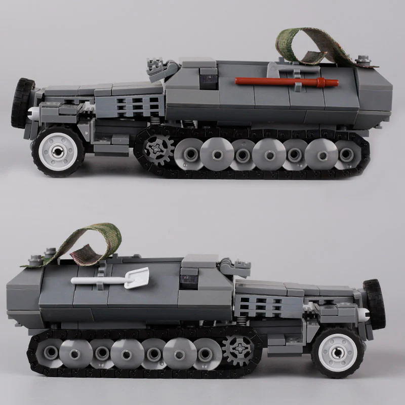 MOC WW2 German SDKFZ.251 armored vehicle - Image 9