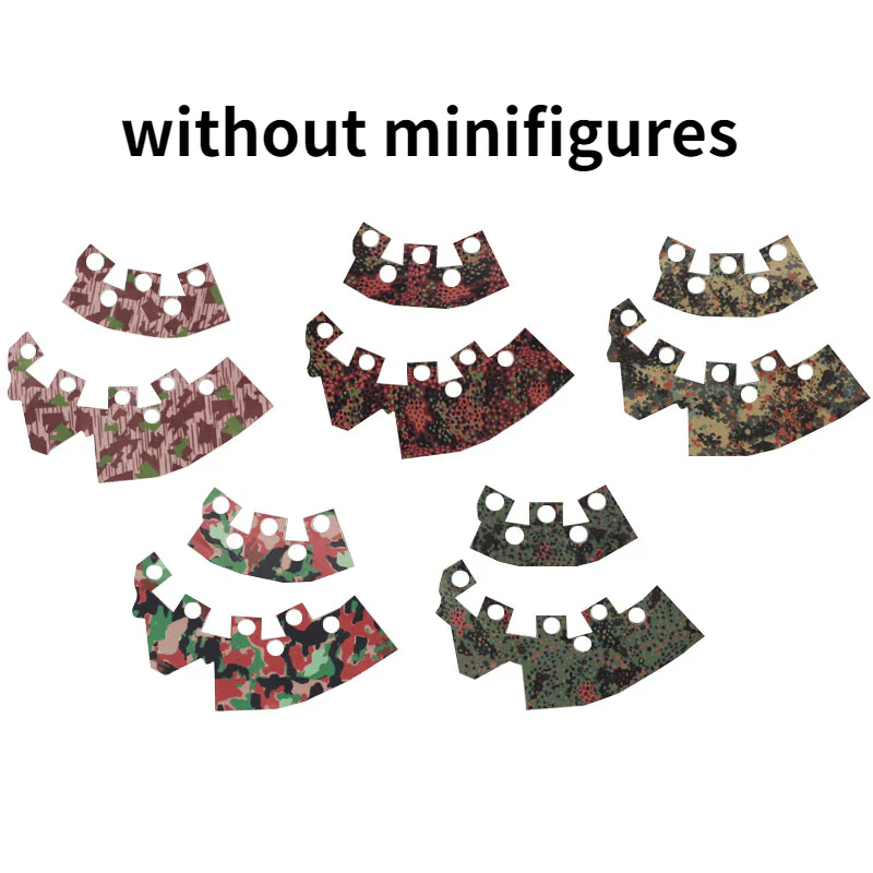 MOC WW2 German Soldier Minifigure Camo - Image 3