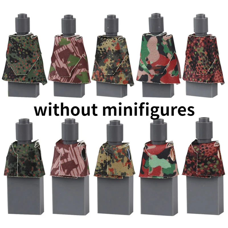 MOC WW2 German Soldier Minifigure Camo - Image 4