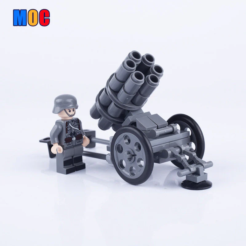 MOC WW2 Military Rocket Watchtower Sentry Bunker - Image 3