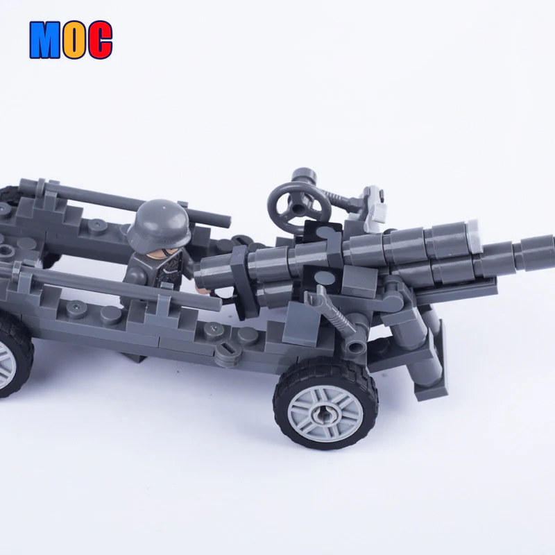 MOC WW2 Military Rocket Watchtower Sentry Bunker - Image 5