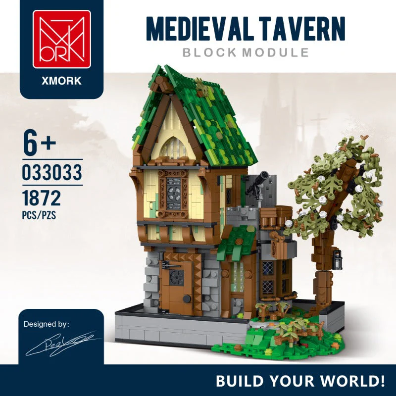 XMORK 033031 Medieval Blacksmith 033032 Medieval Magician 033033 Medieval Tavern - Image 2