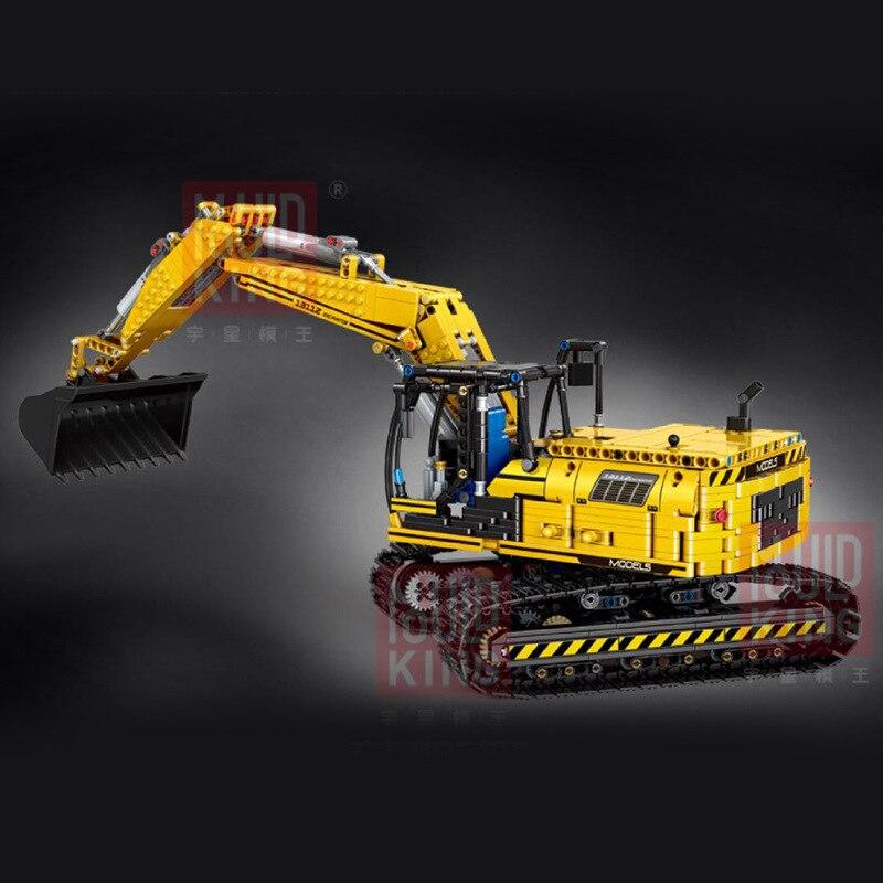 1830PCS Mould King 13112 RC Excavator Mechanical Digger - Image 2