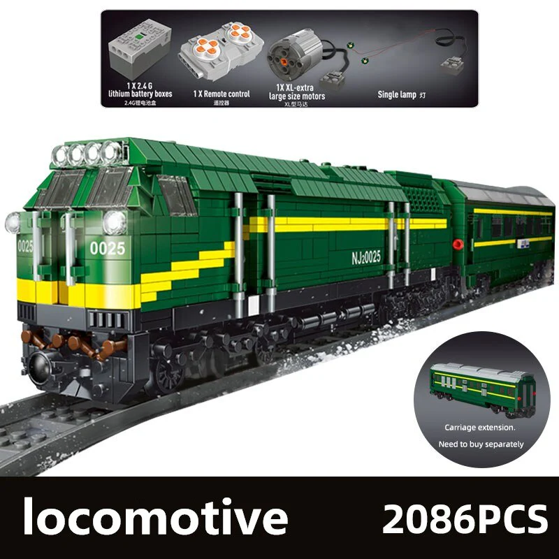 3095 PCS Mould King 12001 NJ2 Diesel Locomotives - Image 10