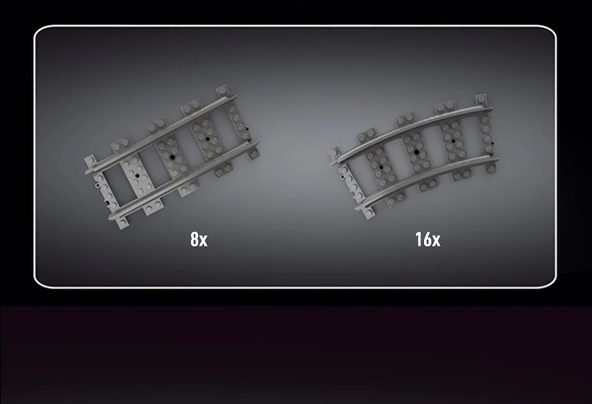 3095 PCS Mould King 12001 NJ2 Diesel Locomotives - Image 5