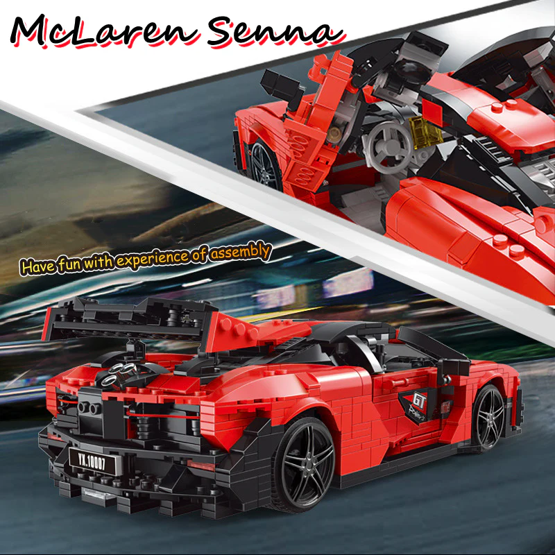 1182pcs 10007  MOULDKING McLaren Senna Super Car - Image 2