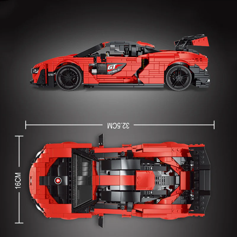 1182pcs 10007  MOULDKING McLaren Senna Super Car - Image 3