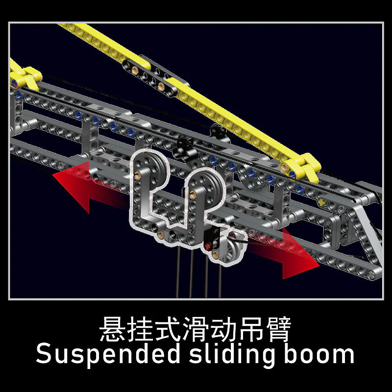 1797PCS 17004 MOULDKING  Tower Crane - Image 4