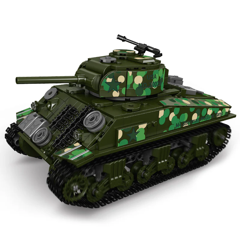 Mouldking 20024 Sherman Tank Dynamic with PF - Image 5