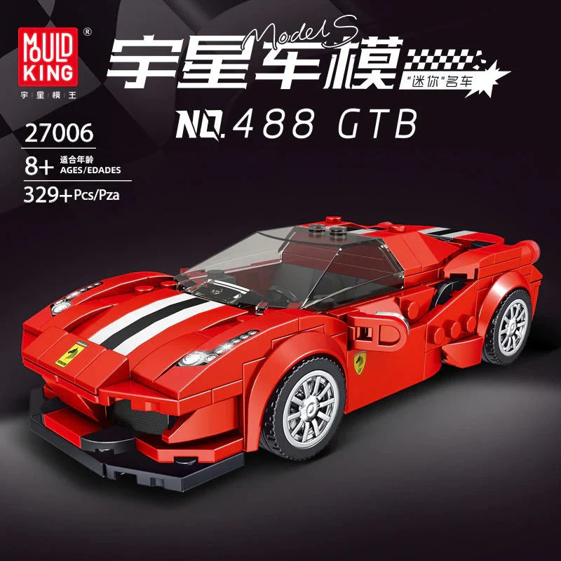 Mouldking 27001-27019World Famous Cars Collection  (with display box) - Image 7