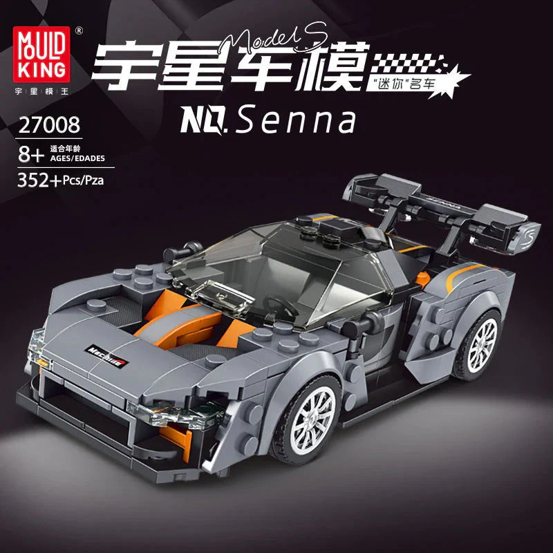 Mouldking 27001-27019World Famous Cars Collection  (with display box) - Image 9