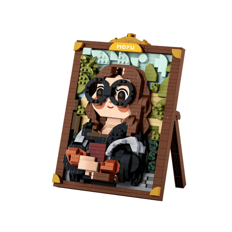 MOYU BLOCK Building blocks world famous paintings series 97136-97135  (Micro Bricks)  - Image 5