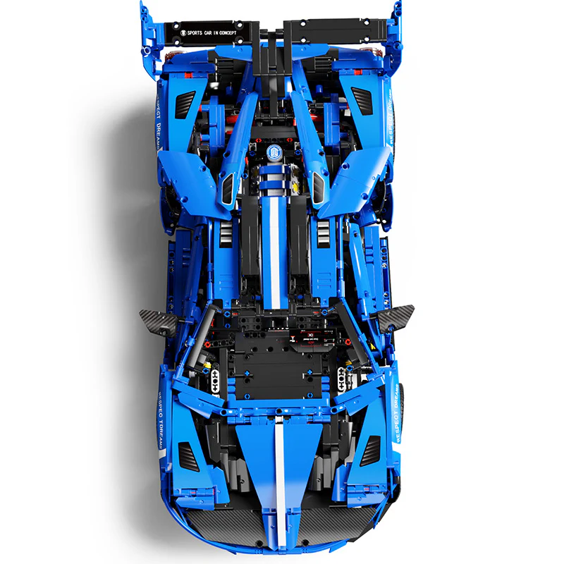 3624PCS MOYU MY88016 1:8 Fu T Marisa GT Concept Supercar - Image 5