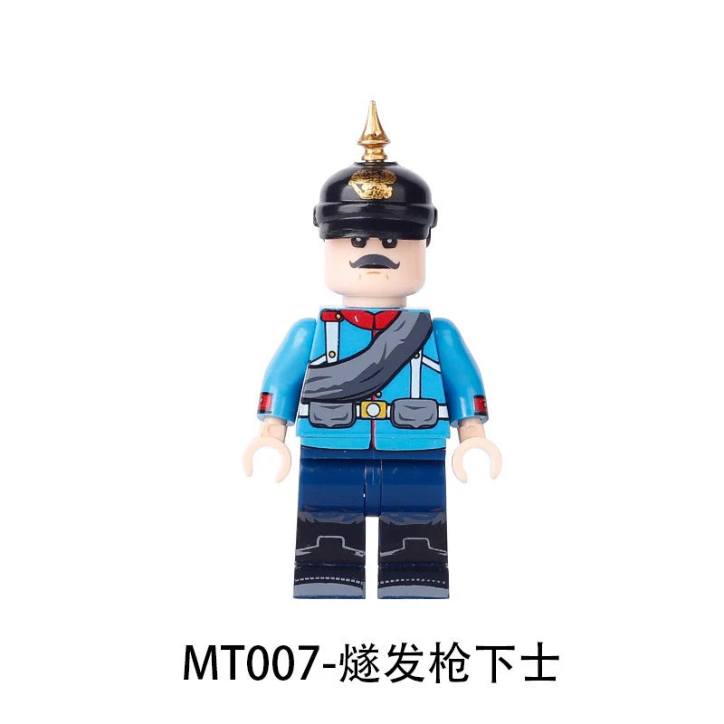MT001-007 World war ii military Minifigures - Image 13