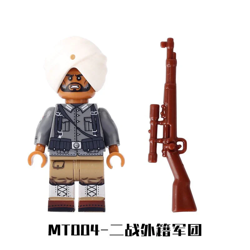 MT001-007 World war ii military Minifigures - Image 5