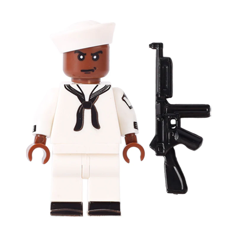 MT007-MT010 World War II US Navy soldiers Minifigures - Image 4