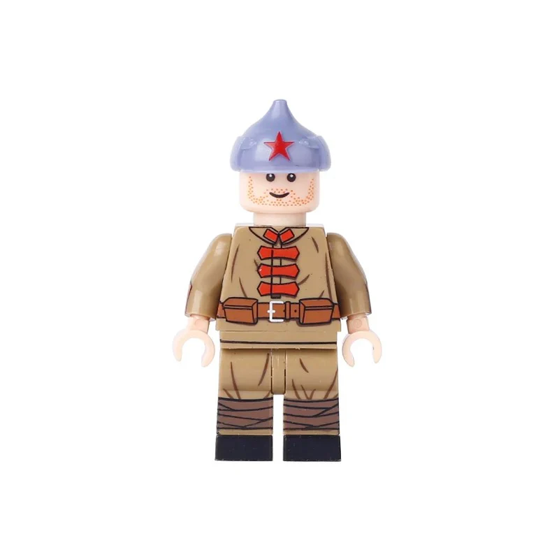 MT011 MTZ001 MTZ002 MTZ003 Soviet Red Army soldier Minifigures - Image 4