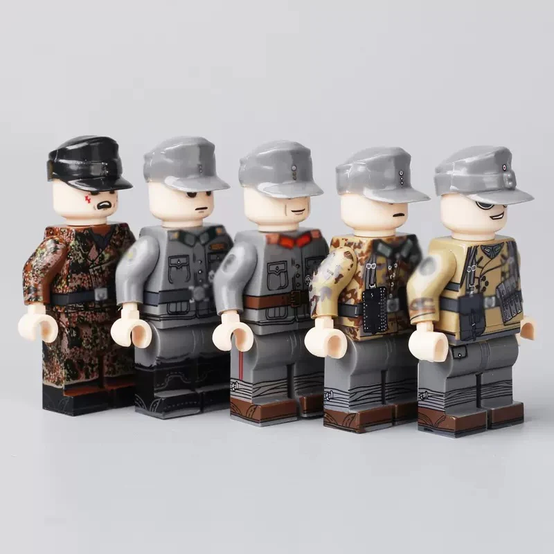MT012-MT023 Military soldier series Minifigures - Image 3