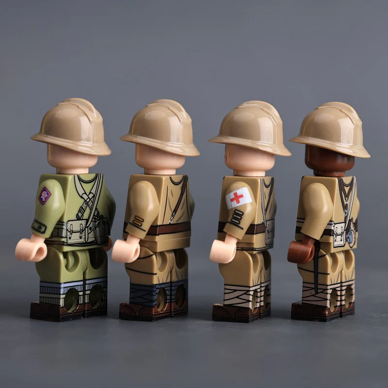 MT24-27 French soldiers in World War II Minifigures - Image 2
