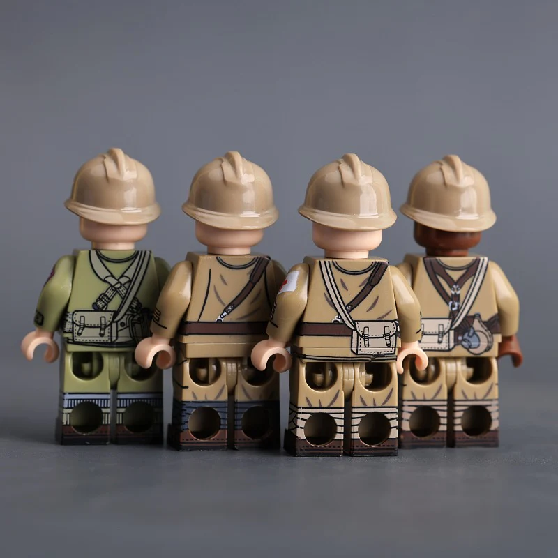 MT24-27 French soldiers in World War II Minifigures - Image 3