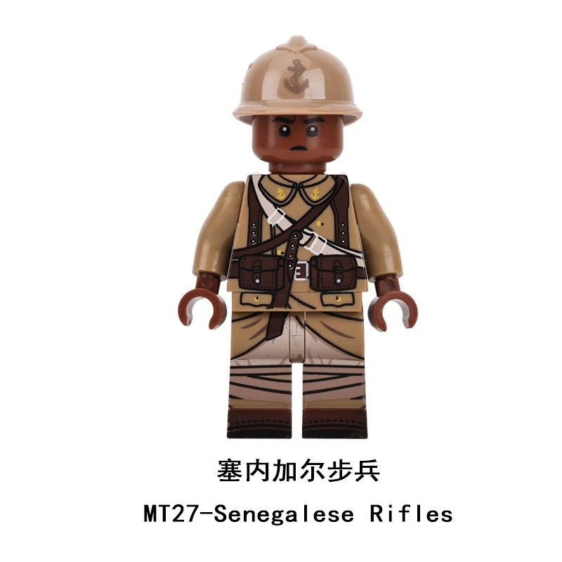 MT24-27 French soldiers in World War II Minifigures - Image 8