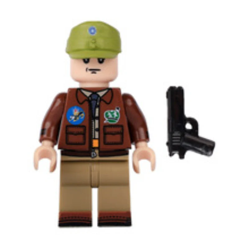 MT28-31 World War II US Air Force Flying Tigers Minifigures - Image 10