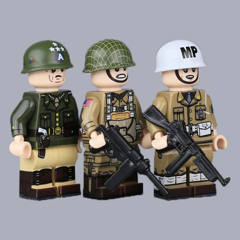 MT28-31 World War II US Air Force Flying Tigers Minifigures - Image 3