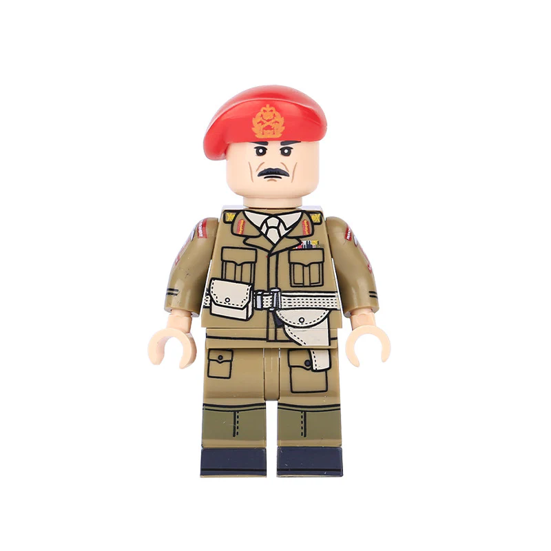 MT32-35 World War II British military camouflage airborne soldier Minifigures - Image 6