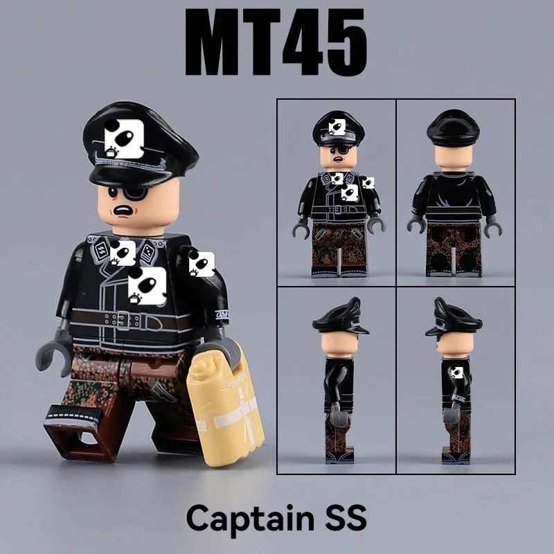MT44-47 World War II Naval Armored Soldier Minifigures - Image 4