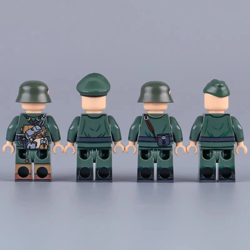 MT48-MT51 World War II Maritime War German Character Minifigures - Image 4