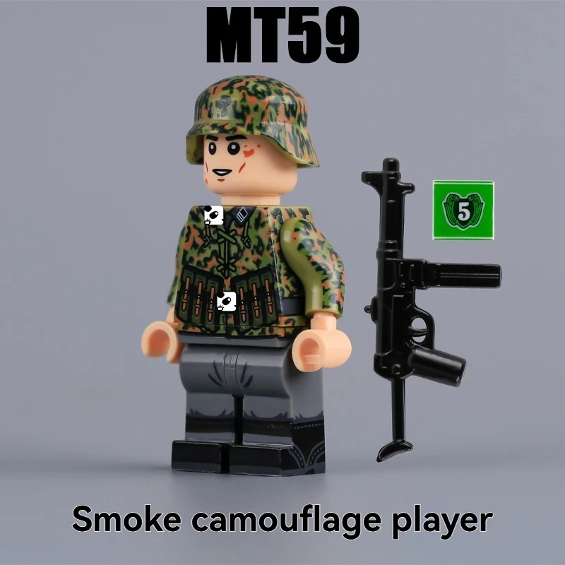 MT56-MT59 WWII Foreign Legion British and French soldiers Minifigures - Image 7