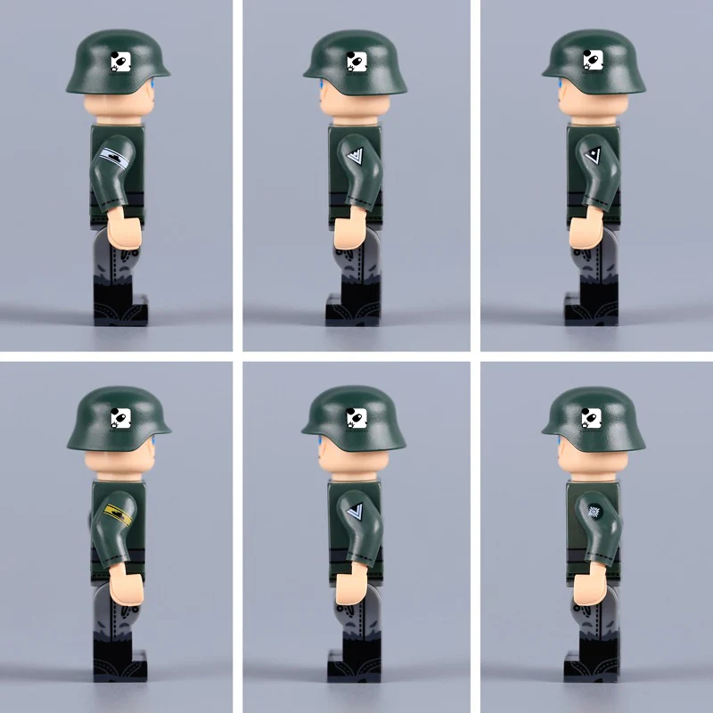 MT60-65 Field Grey: German soldiers in World War II Minifigures - Image 3